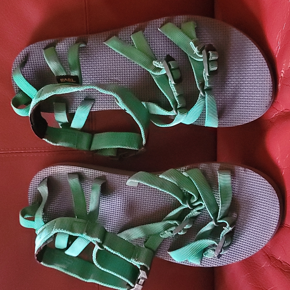 Teva  sandals  green